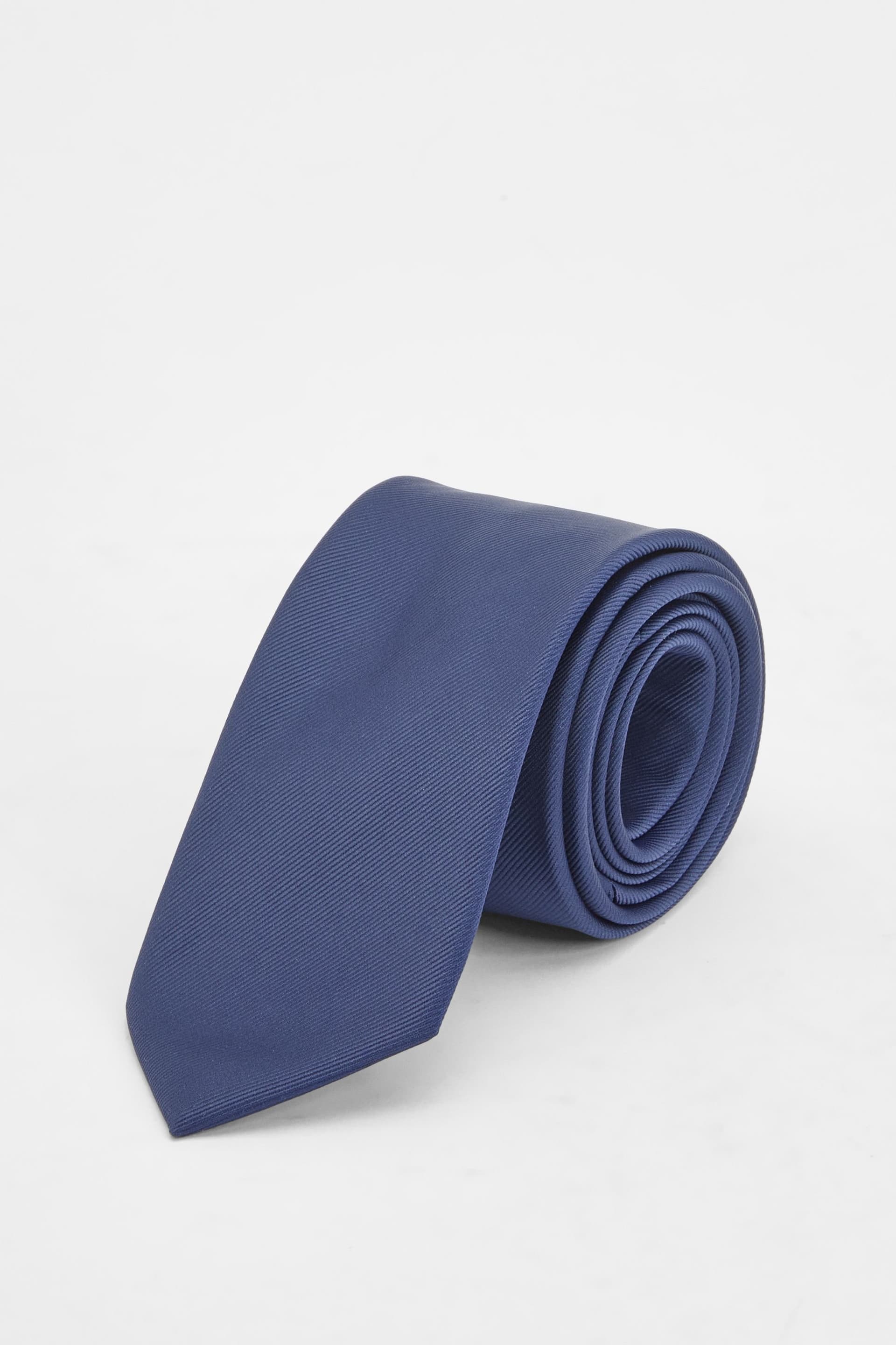 Burton Burton Men's Navy Plus & Tall Tie