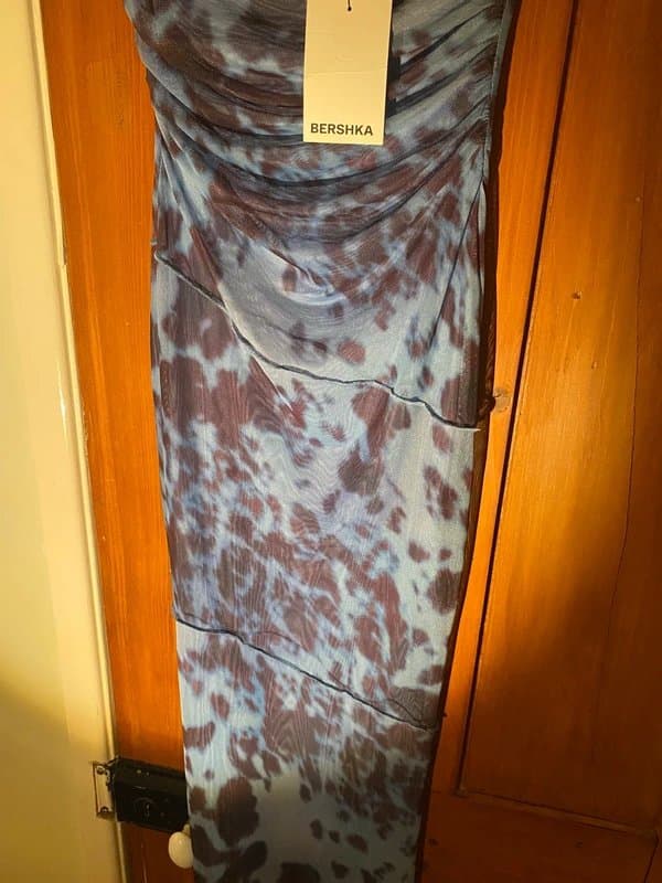 Bershka Bershka strapless long dress