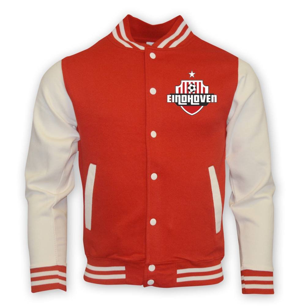 PSV Eindhoven PSV Eindhoven Men's College Baseball Jacket in Red - 2