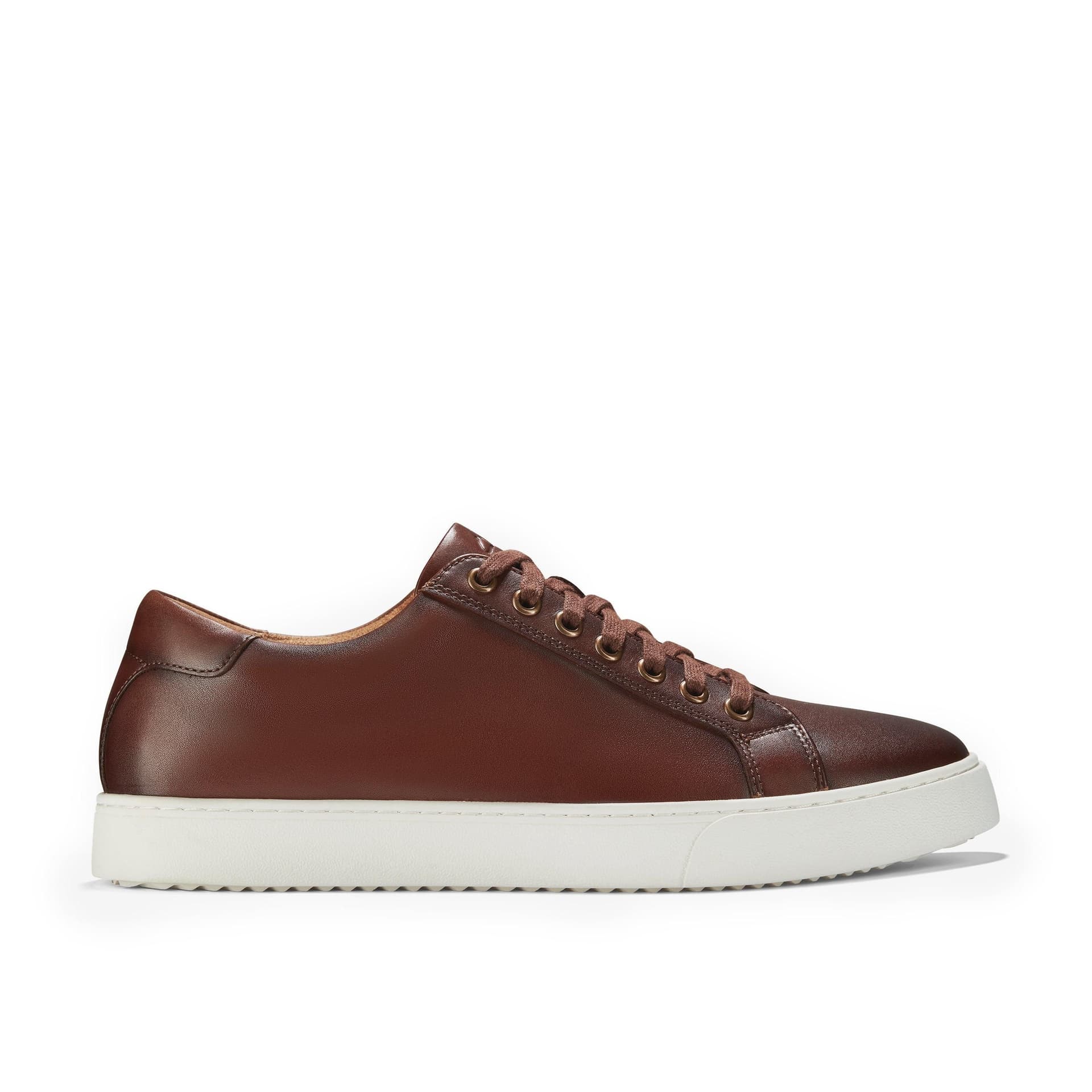 Clarks Clarks Men's Lockton Lace Tan Leather Trainers in Brown