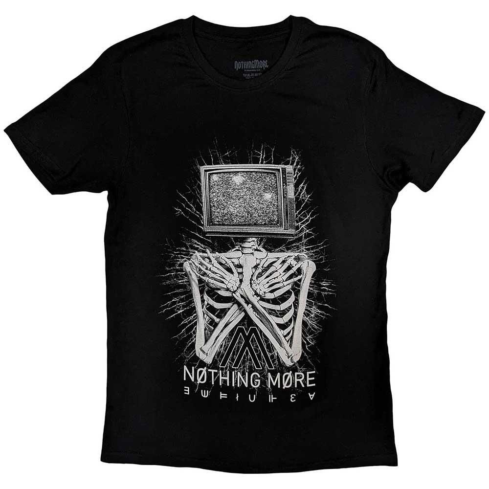 Nothing More Nothing More Men's Not Machines Cotton T-Shirt in Black - 2
