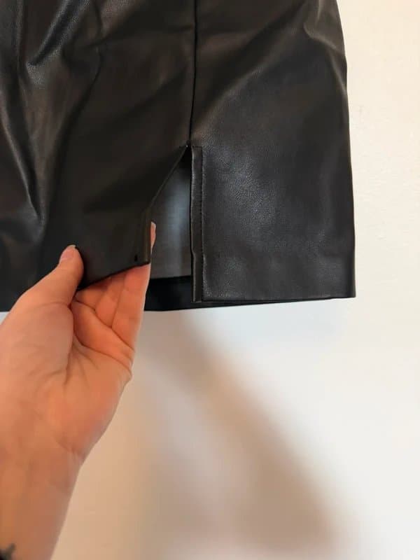 New Look Leather skirt