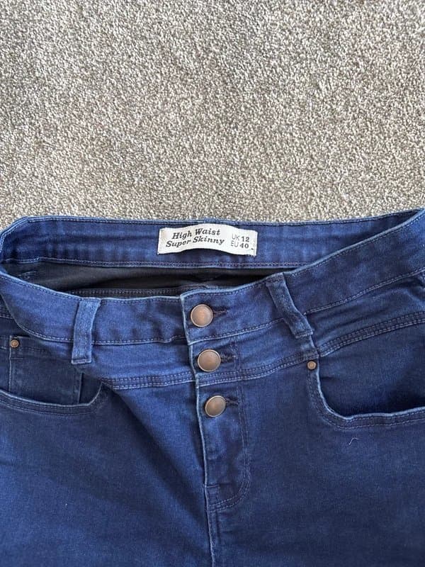 New Look Womens Jeans High waisted size 12