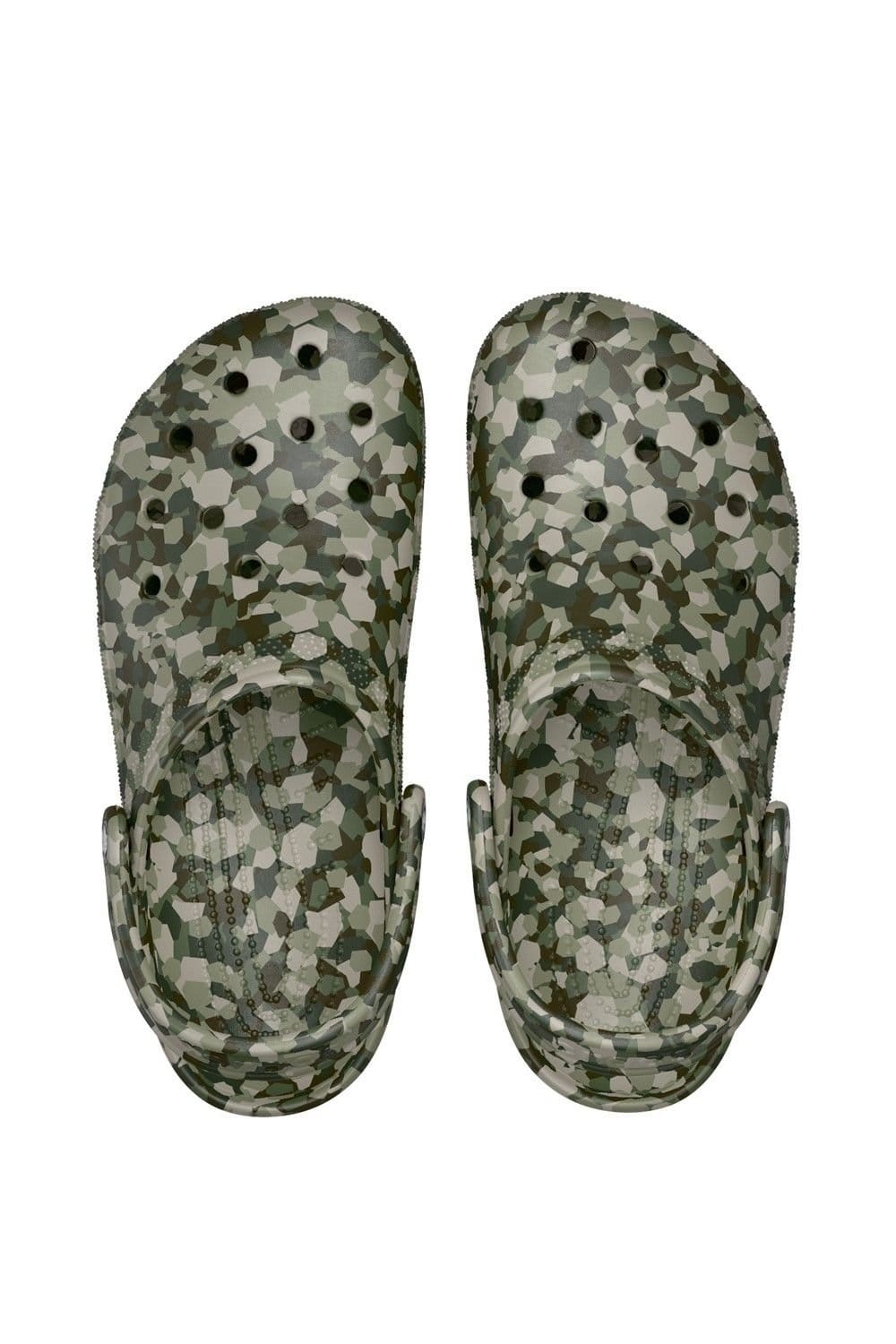 Crocs Crocs Men's Classic Confetti Clog in Green - 4