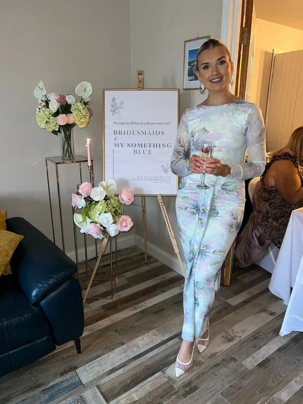 ASOS ASOS deign floral maxi dress