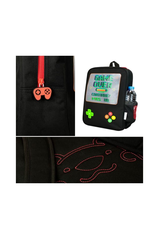 Harry Bear Harry Bear Men's Gaming Sports Backpack in Black - 3