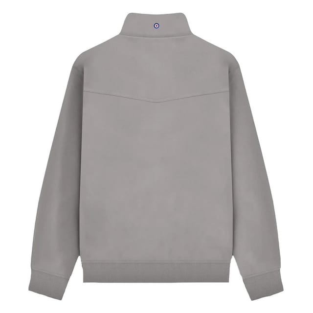 Lambretta Lambretta Men's Shower Resistant Harrington Jacket in Dark Grey - 2