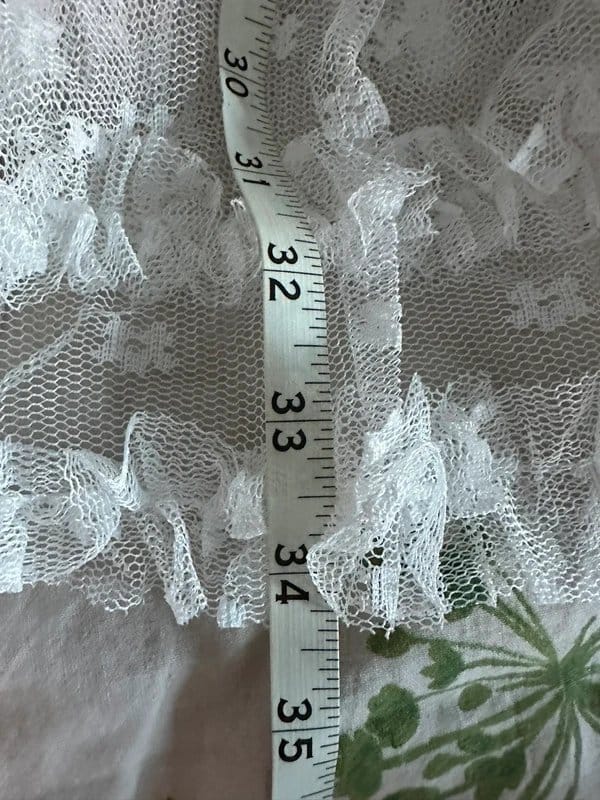 Tulle Stunning tulle net mesh chiffon lace festival hen do skirt - 1