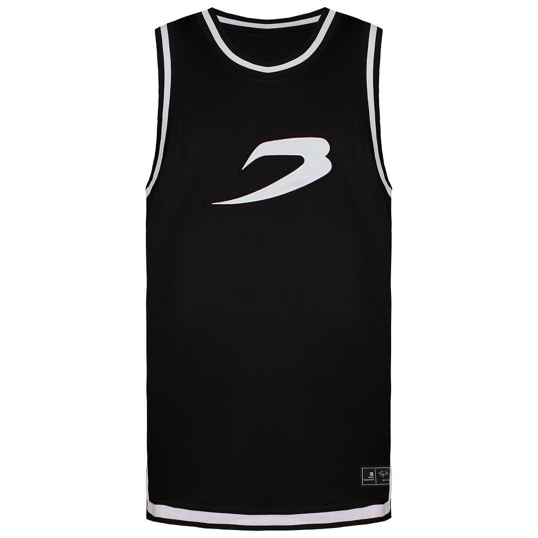 BoxRaw Men's Round Neck Sleeveless Black Vest