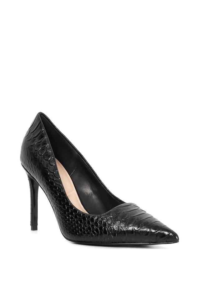 Dune London Dune London Women's 'Assured' Leather Court Shoes in Black - 2