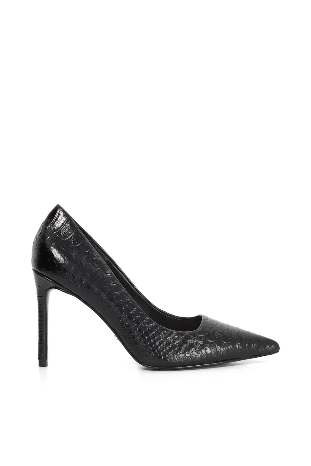 Dune London Dune London Women's 'Assured' Leather Court Shoes in Black - 3