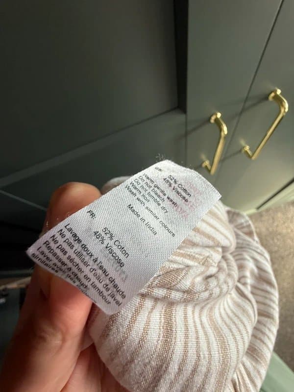 New Look New Look Beige Stripe Jumpsuit Size 16 Wide Leg Summer Playsuit