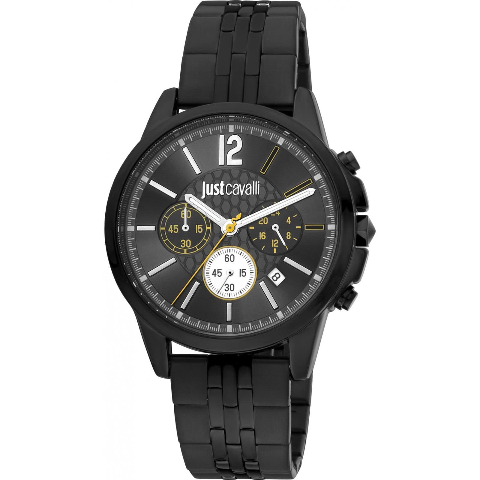 Just Cavalli Just Cavalli Men's JC1G175M0285 42mm Quartz Watch in Black