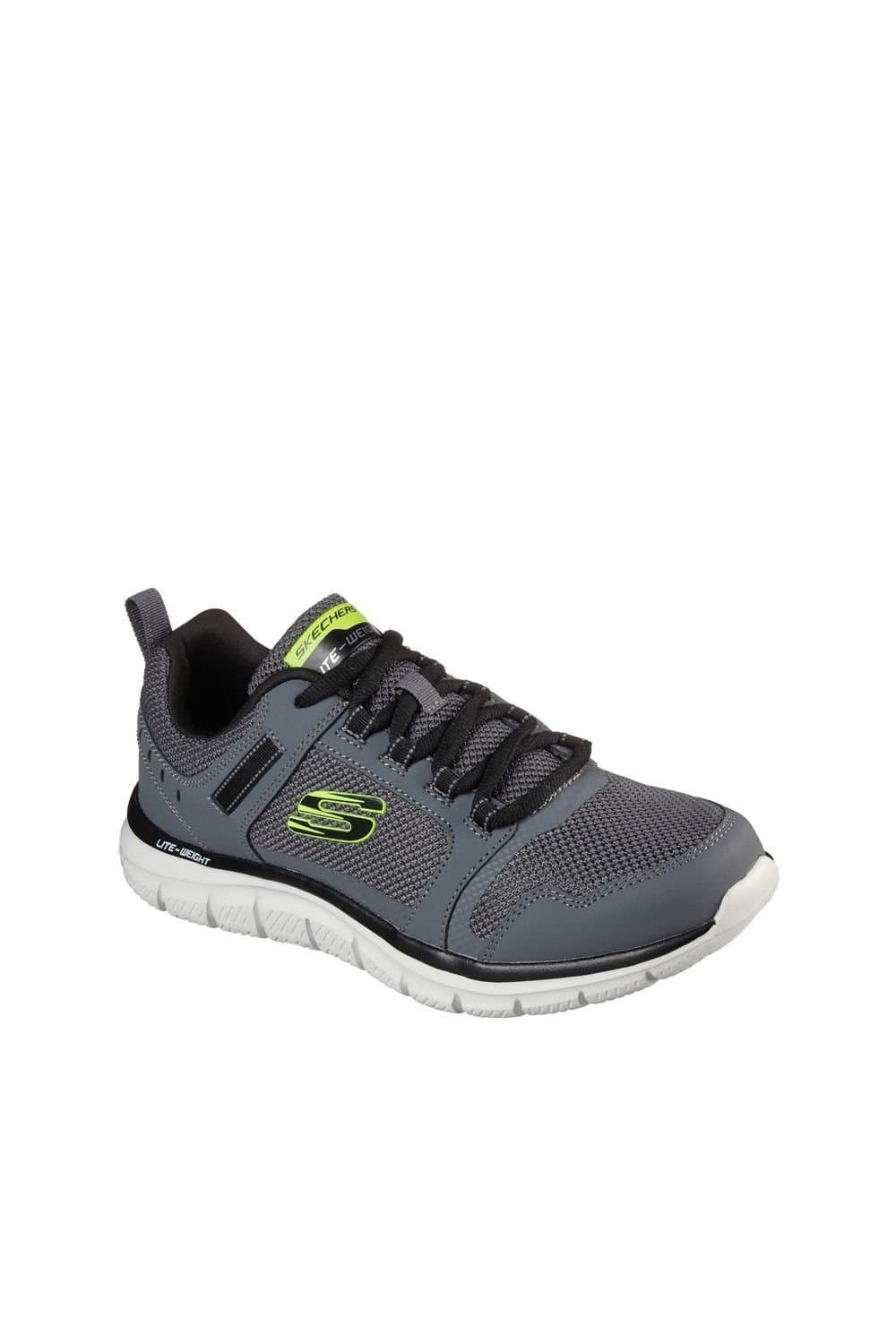 Skechers Skechers Men's Charcoal Track Knockhill Shoes