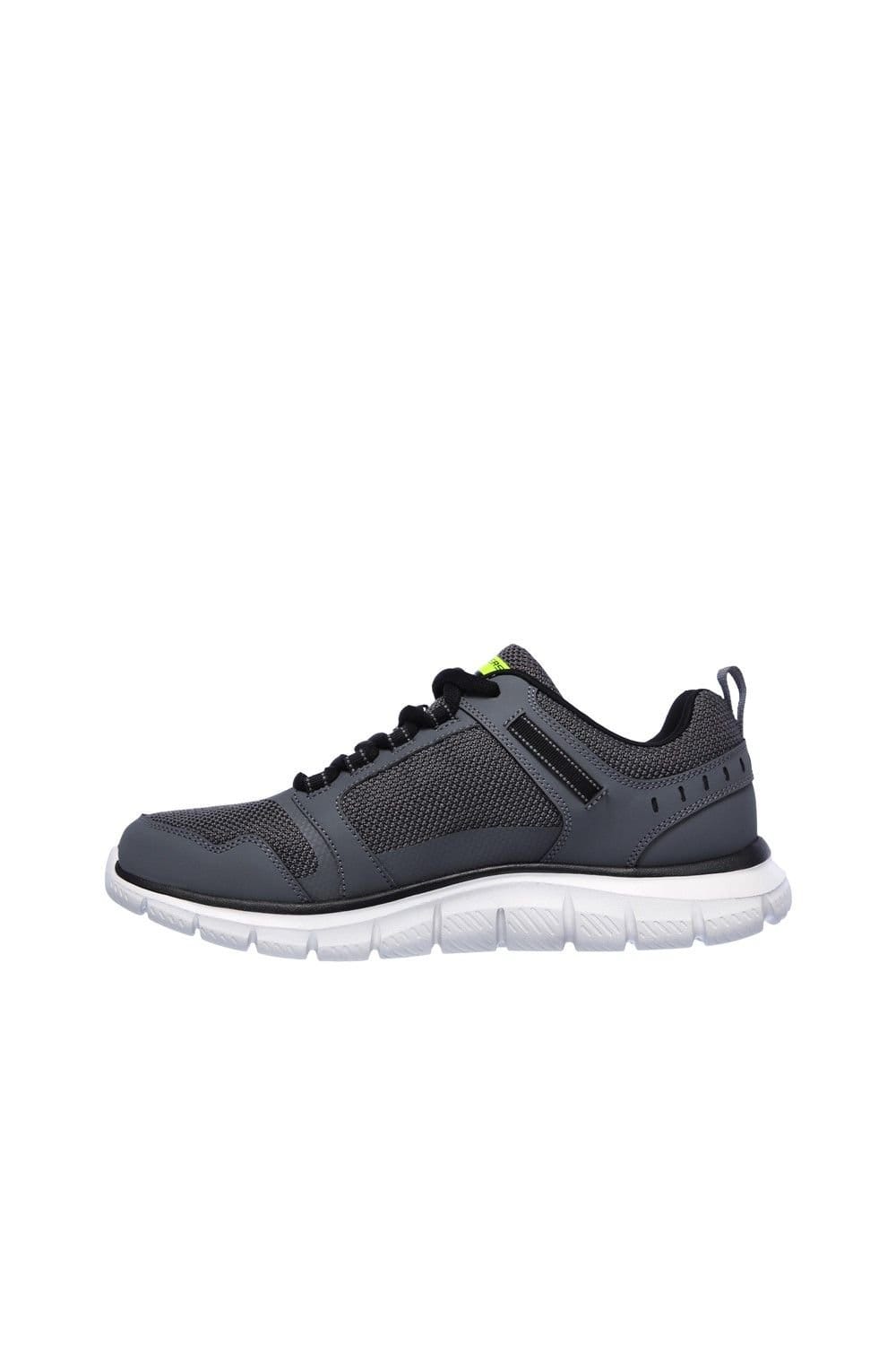 Skechers Skechers Men's Track Knockhill Shoes in Charcoal - 4