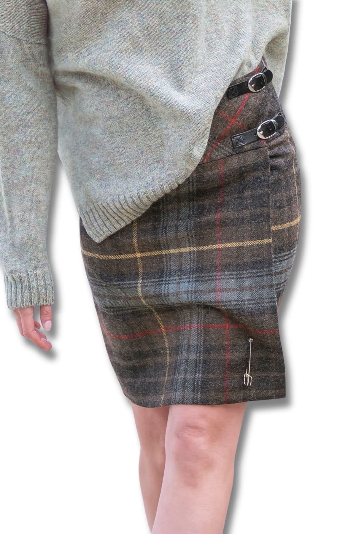 Celtic & Co Celtic & Co Women's The British Celt Kilt in Brown