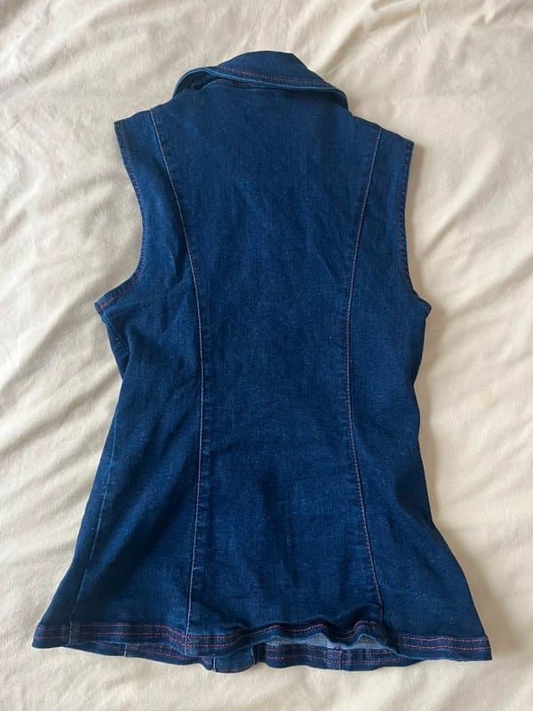 ASOS Denim waistcoat