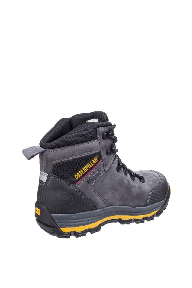 Caterpillar Caterpillar Men's 'Munising' Leather Safety Boots in Grey - 2