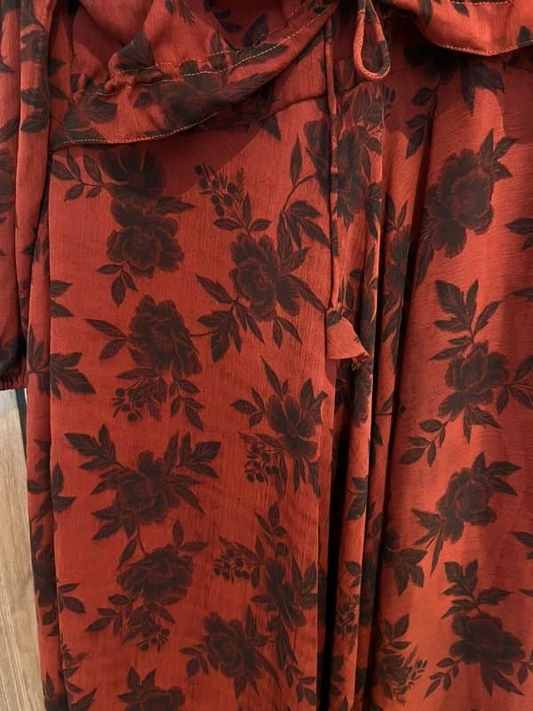 silk and saffron Floral maxi dress- UK 12- new without tags - not see through at all