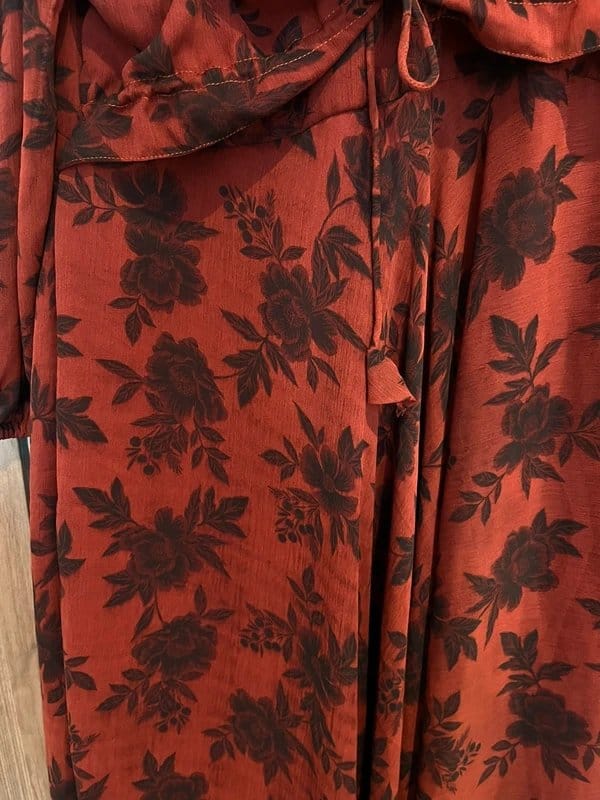 silk and saffron Floral maxi dress- UK 12- new without tags - not see through at all - 1