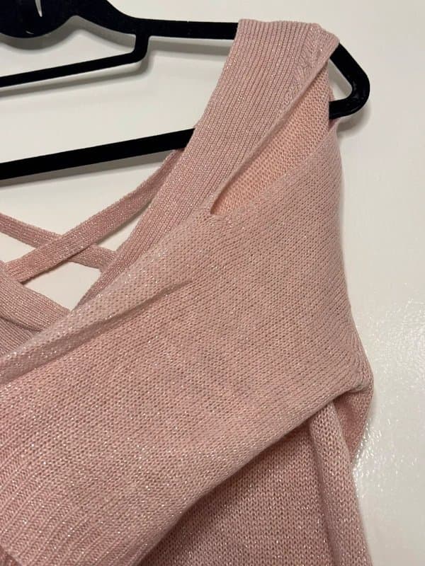 B.YOU Rose gold 3/4 sleeve long sweater