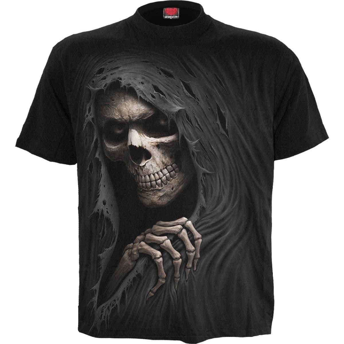 Spiral Spiral Men's GRIM RIPPER - T-Shirt Black