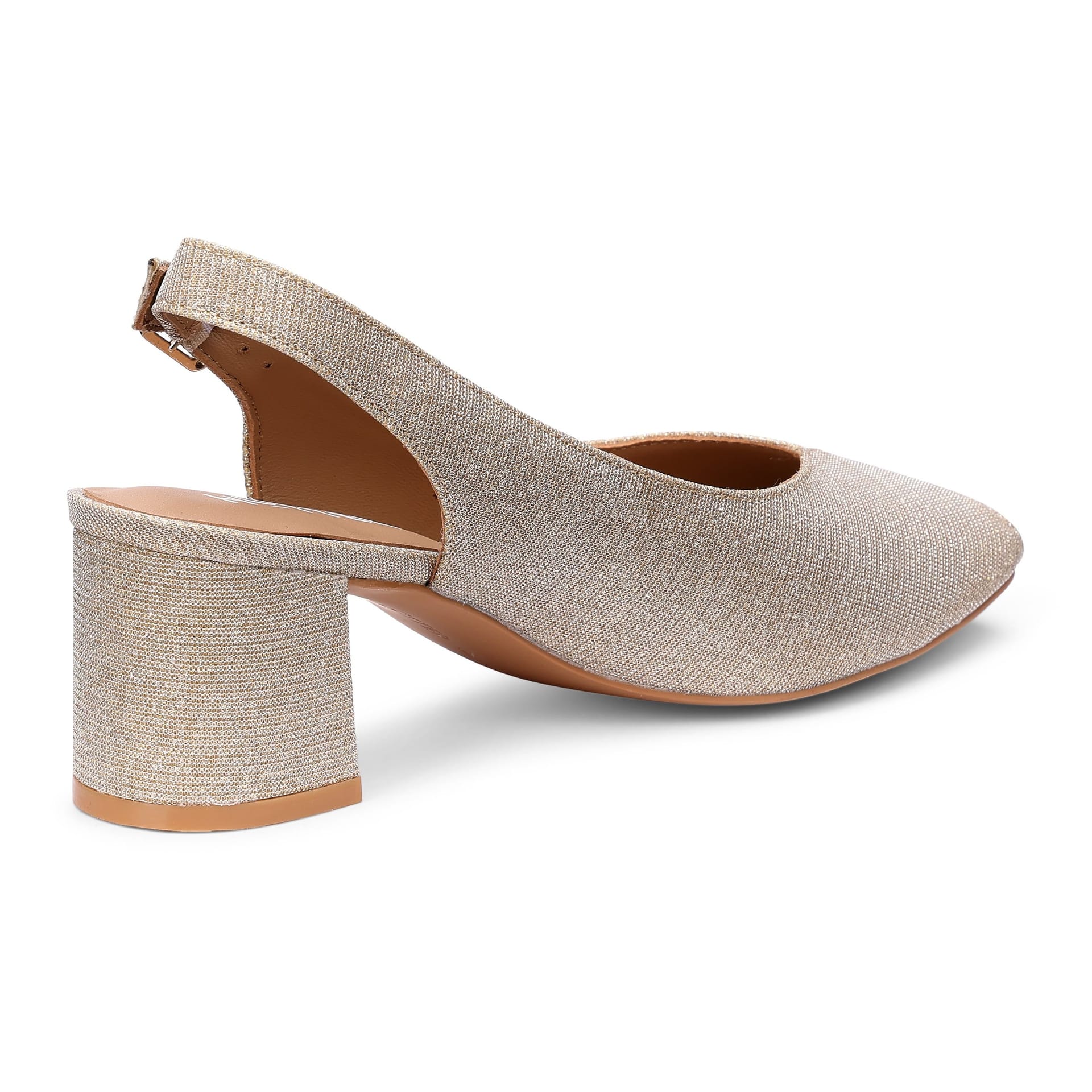 Hotter Hotter Women's Wide Fit 'Studio' Slingbacks in Gold - 4