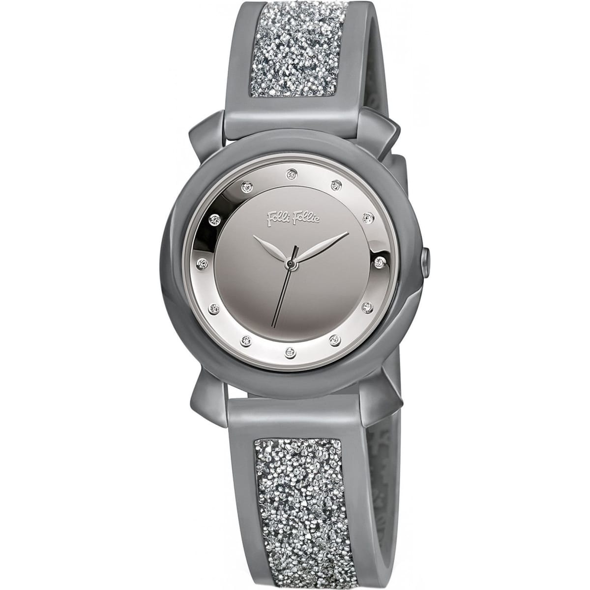 Folli Follie Folli Follie Women's WF15T013ZS 28mm Quartz Watch in Grey - 1
