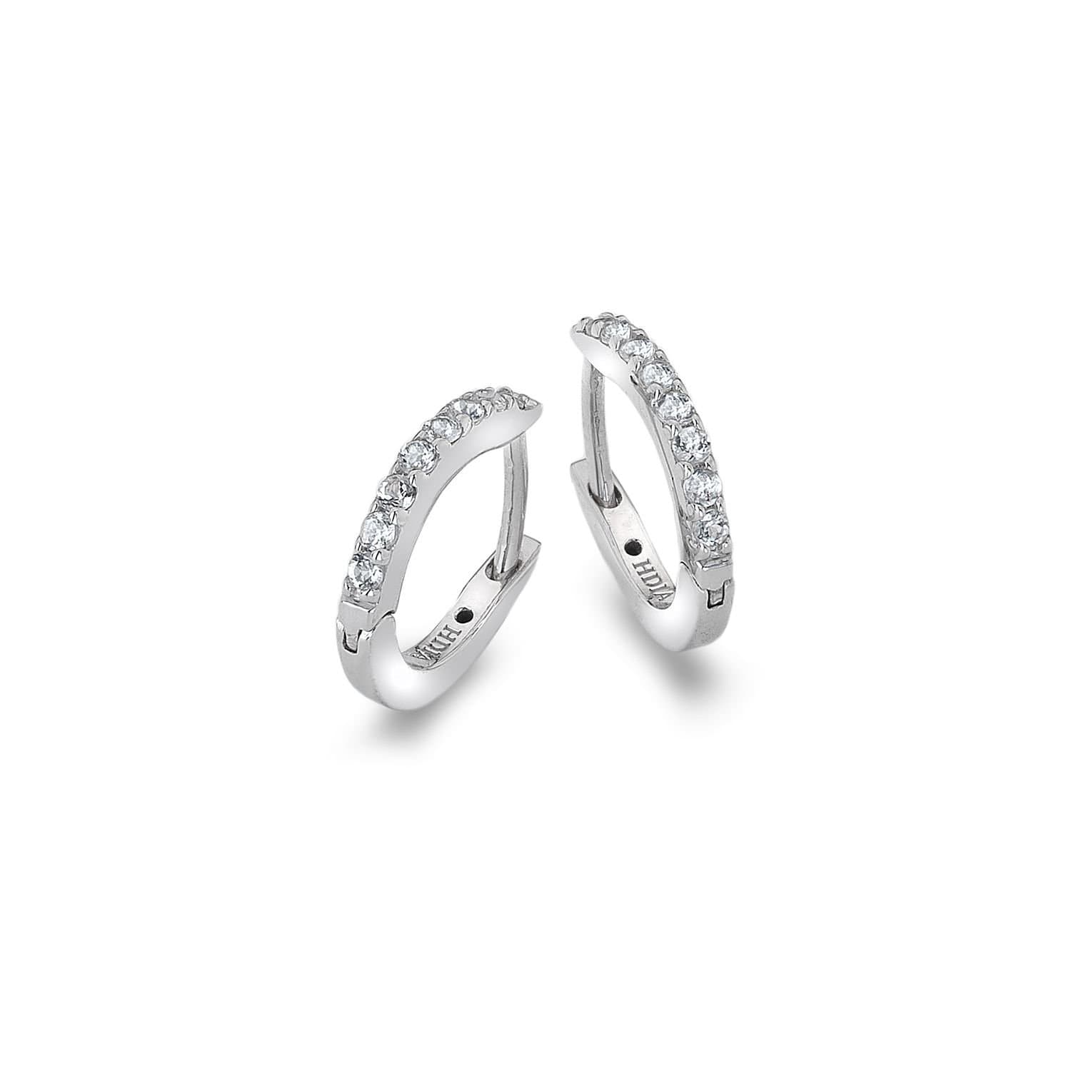 Hot Diamonds Hot Diamonds Women's Constant Loop Earrings in Silver