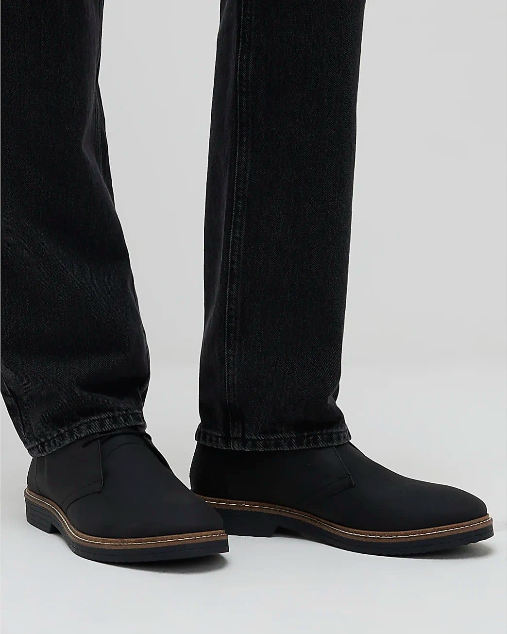 River Island Mens River Island Black Desert Boots