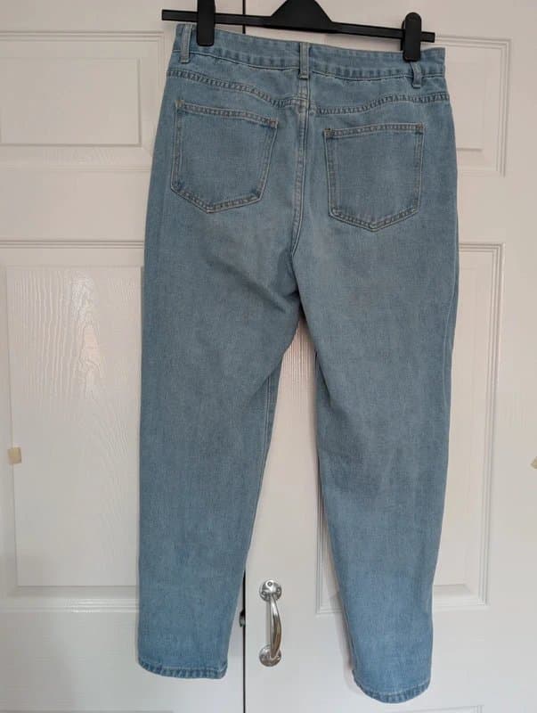 Boohoo Light blue boyfriend jeans