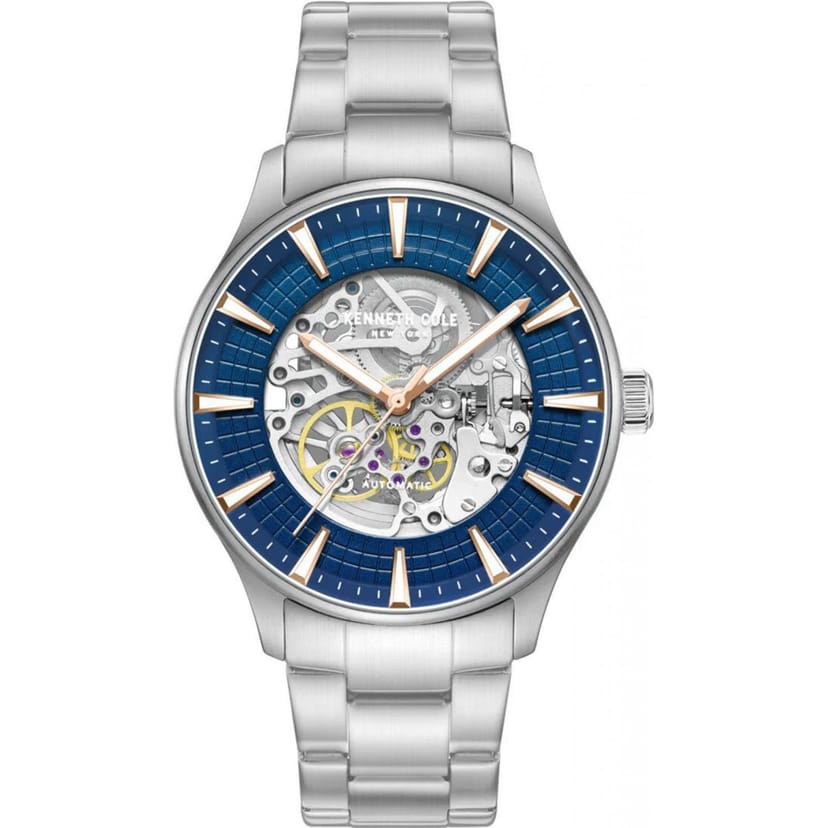 Kenneth Cole Kenneth Cole Men's KCWGY0057903 44mm Automatic Watch in Silver - 1