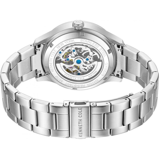 Kenneth Cole Kenneth Cole Men's KCWGY0057903 44mm Automatic Watch in Silver - 2