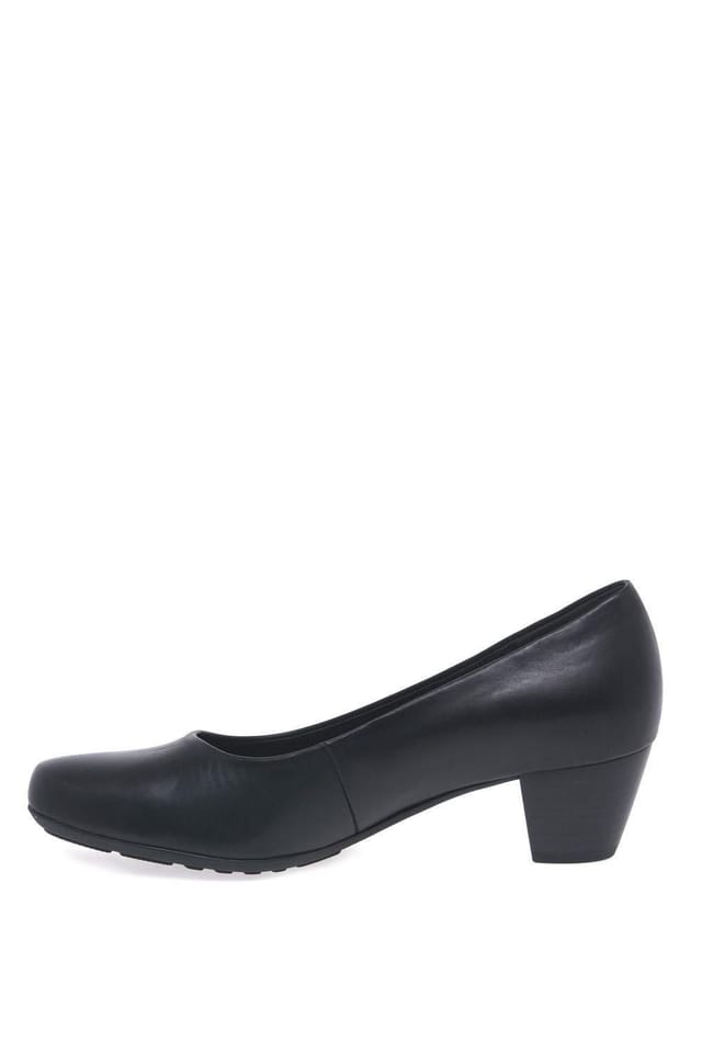 Gabor Gabor Women's 'Brambling' Wide Fit Court Shoes in Black - 2