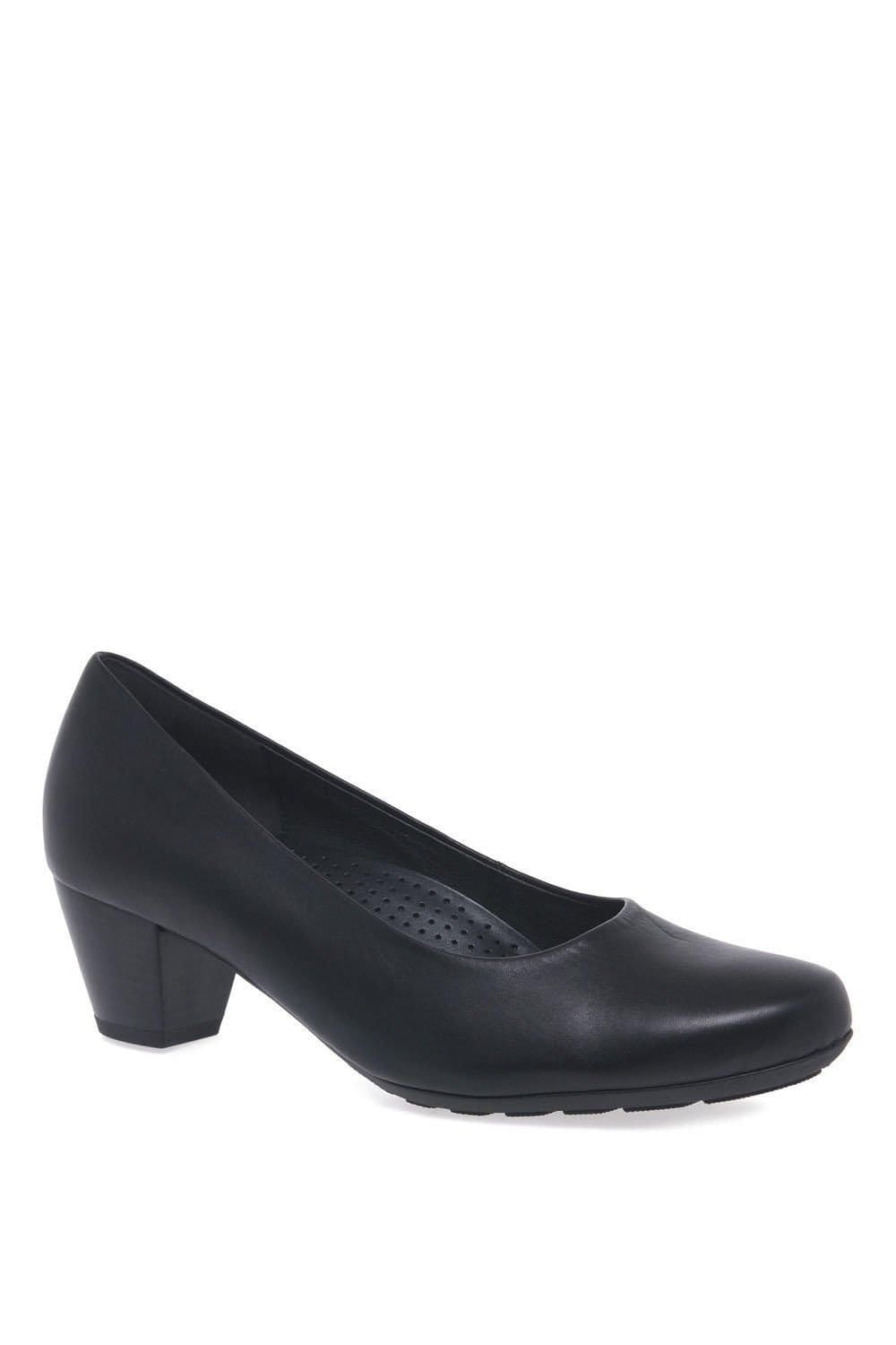 Gabor Gabor Women's 'Brambling' Wide Fit Court Shoes in Black - 4