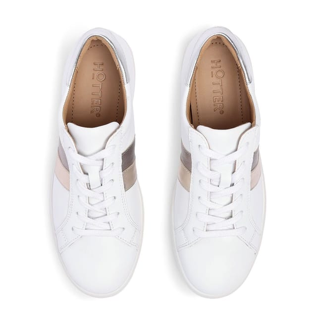 Hotter Hotter Women's 'Switched' Trainers in White - 3