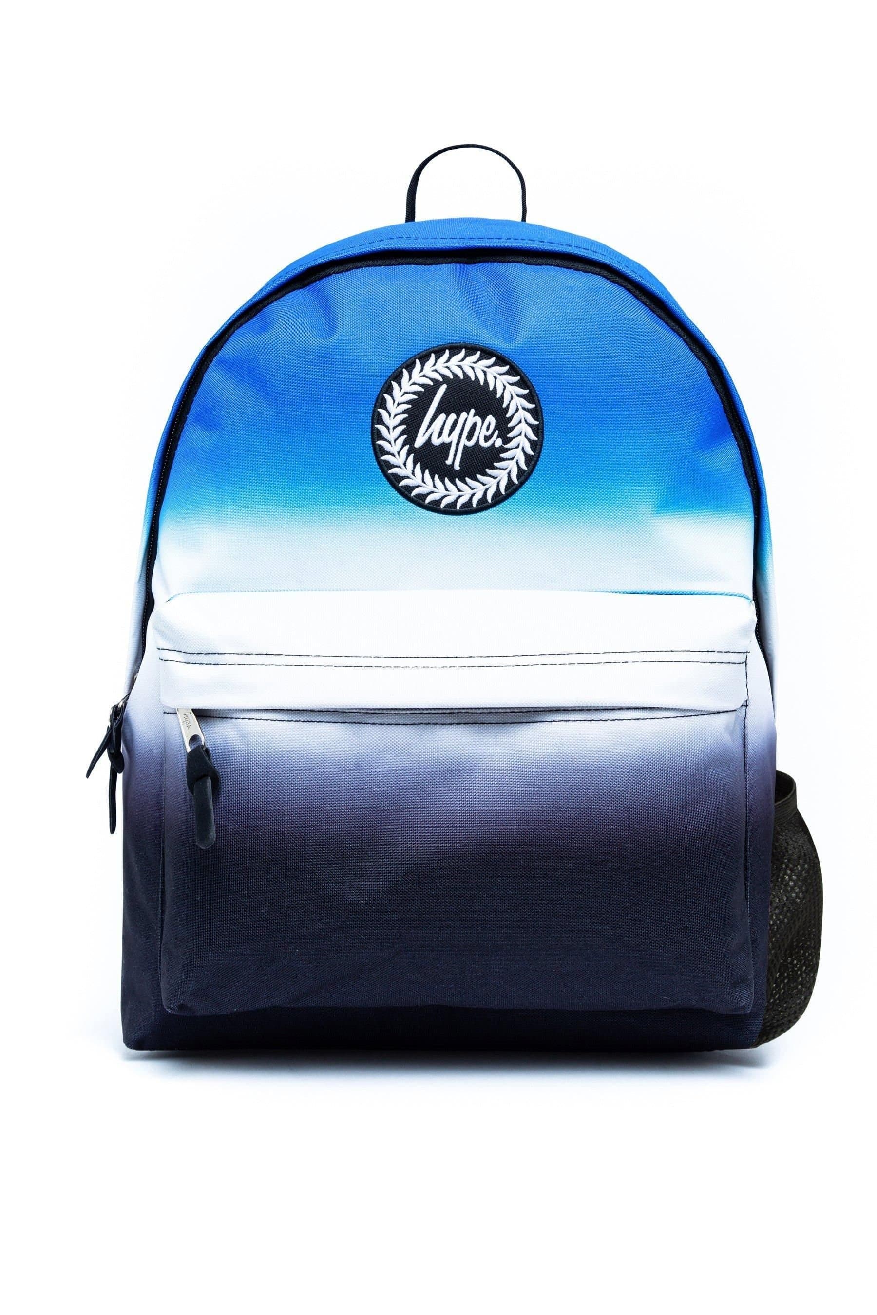 Hype HYPE Blue/White/Black Fade Iconic Backpack