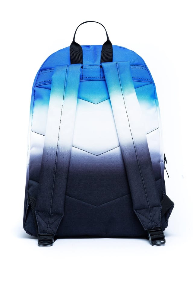 Hype Hype Men's Blue/White/Black Fade Iconic Backpack - 2