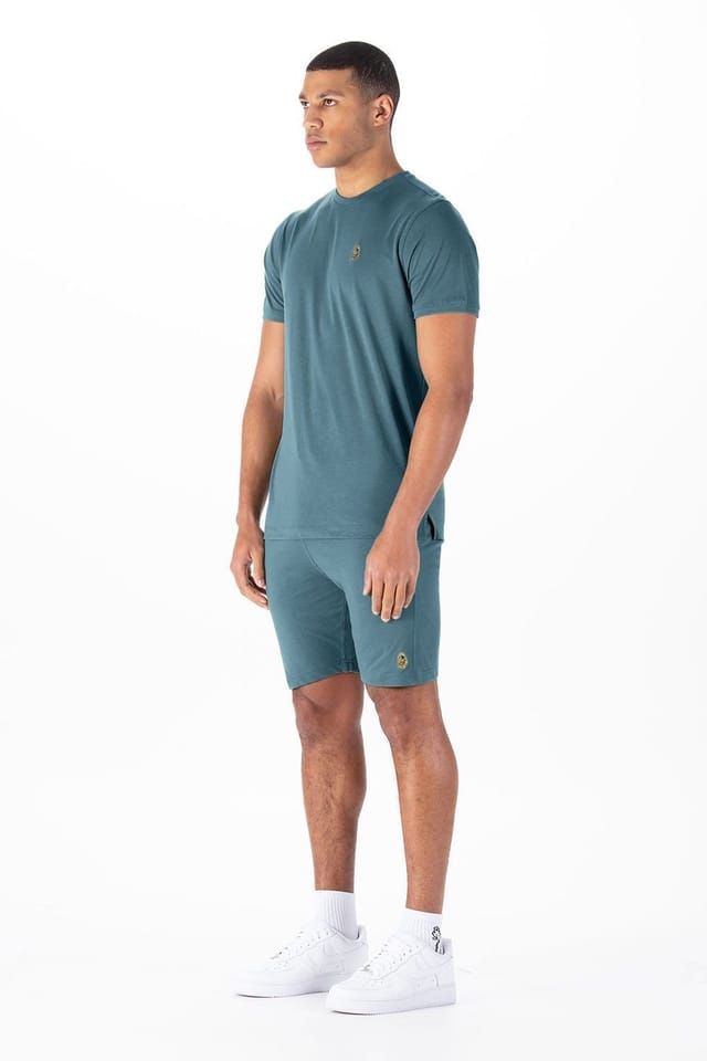 Luke 1977 Luke 1977 Men's Traff T-Shirt & Short Set in Teal - 3