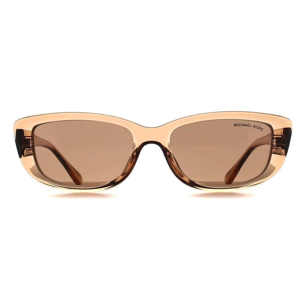 Michael Kors Michael Kors Women's Rectangle Brown Mirror Transparent Brown MK2210U Asheville
