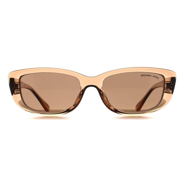 Michael Kors Michael Kors Women's Rectangle Brown Mirror Transparent Brown MK2210U Asheville - 2