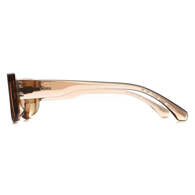 Michael Kors Michael Kors Women's Rectangle Brown Mirror Transparent Brown MK2210U Asheville - 3