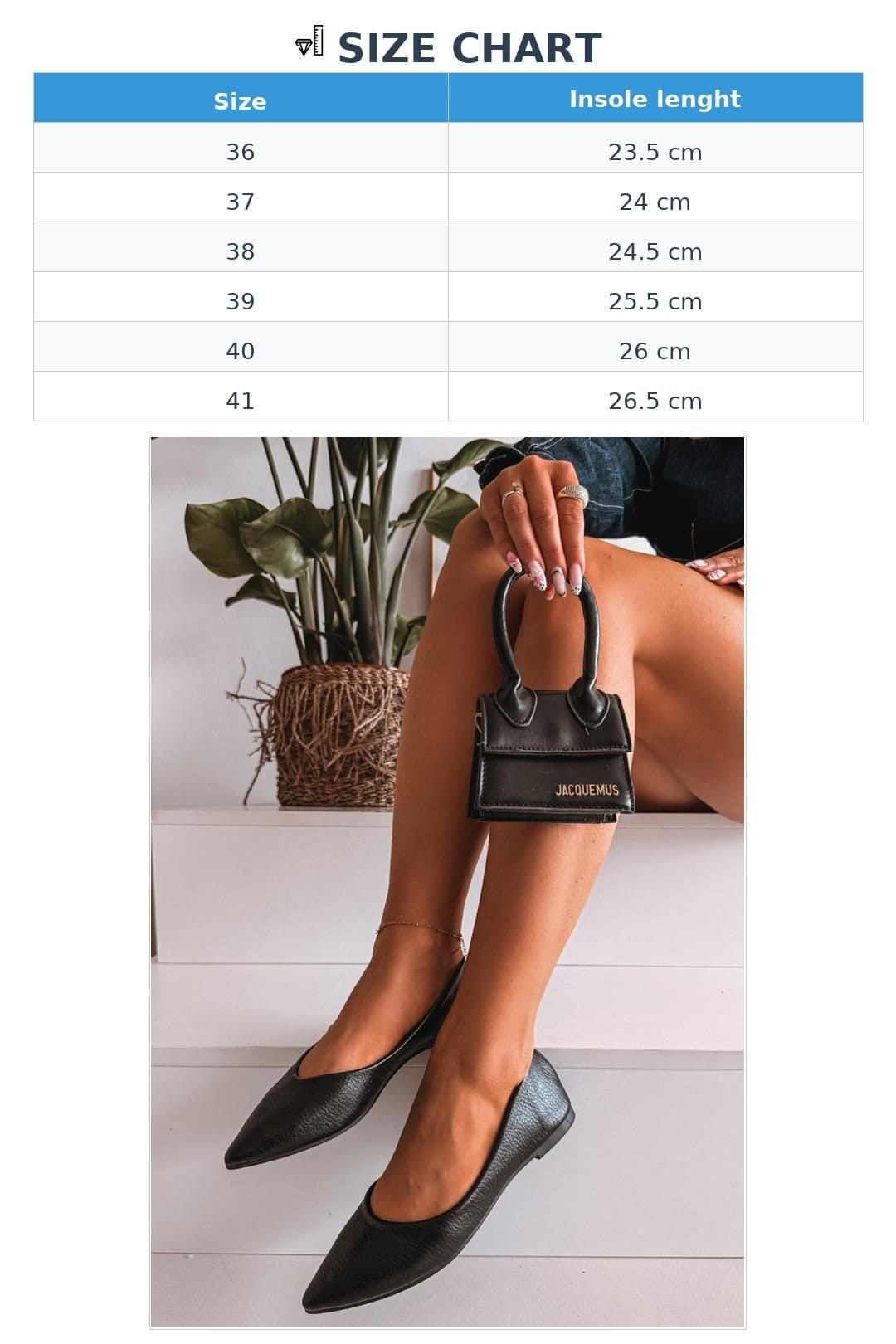 Love Lace Love Lace Women's Pointed Toe Ballet Flats Soft Cushioned Insoles Comfort in Black - 4