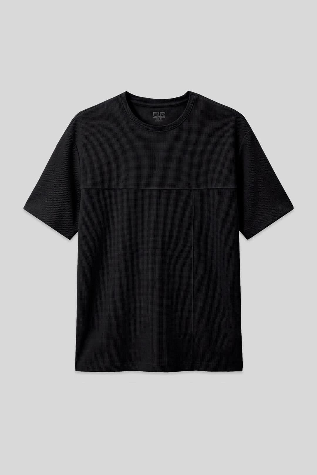 Tommy Life Tommy Life Men's Oversized Jersey T-Shirt With Pocket in Black