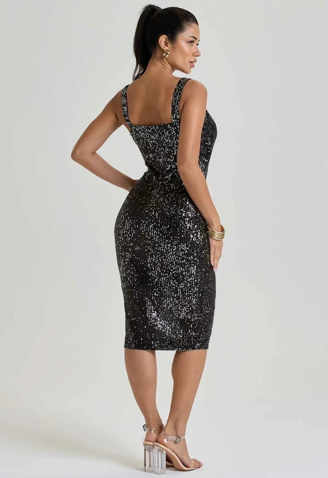 Little Black Dress Little Black Dress Women's Red Ruby Cocktail Dress in Black - 3