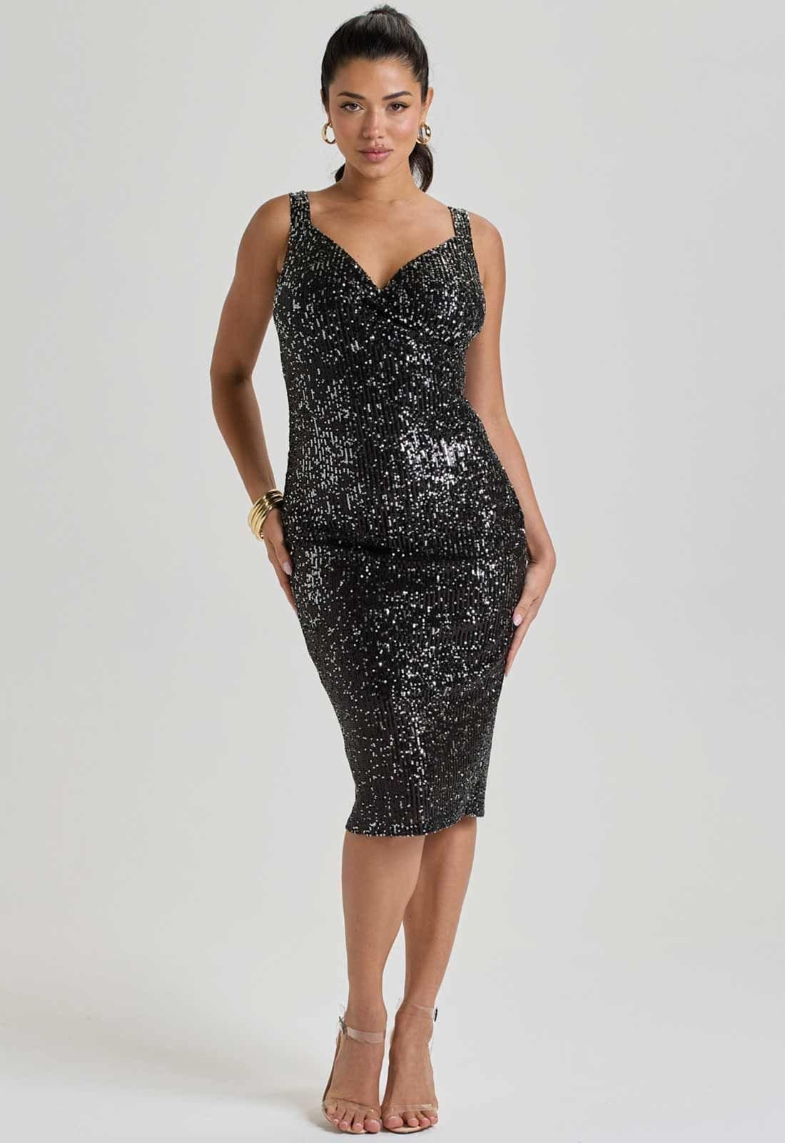 Little Black Dress Little Black Dress Women's Red Ruby Cocktail Dress in Black - 4