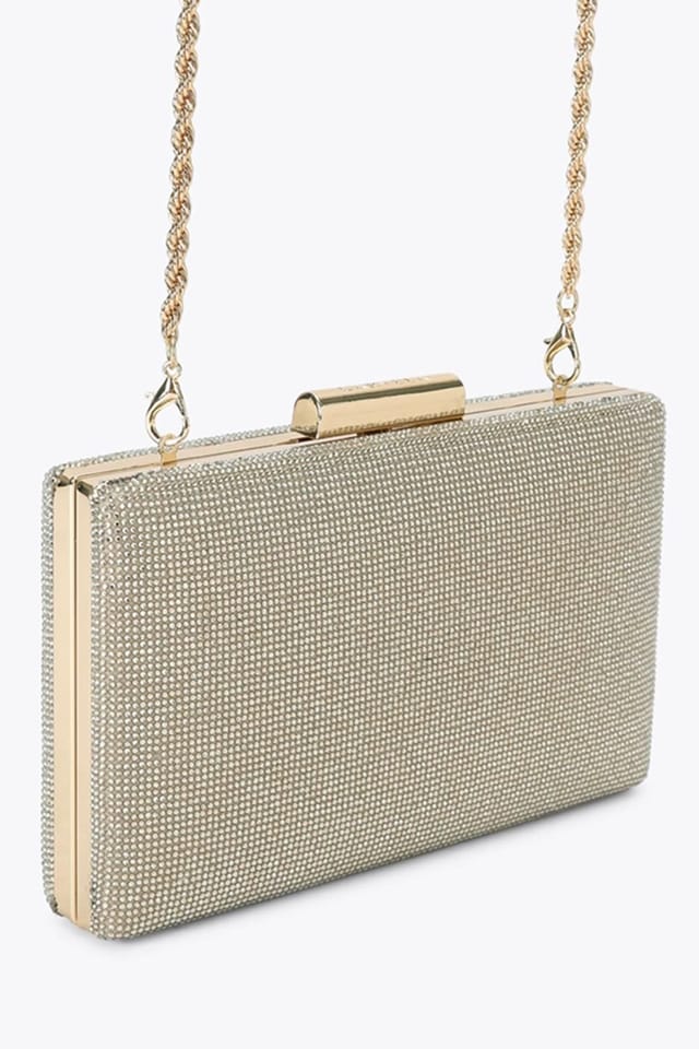 Carvela Carvela Women's 'Palio Hard Clutch' Bag in Gold - 2