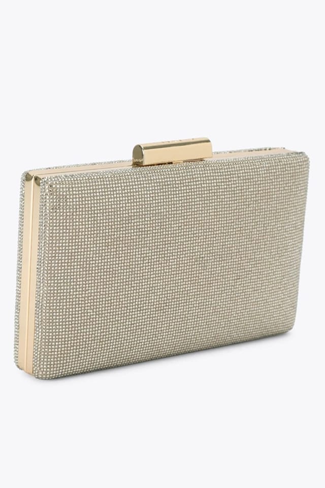 Carvela Carvela Women's 'Palio Hard Clutch' Bag in Gold - 3
