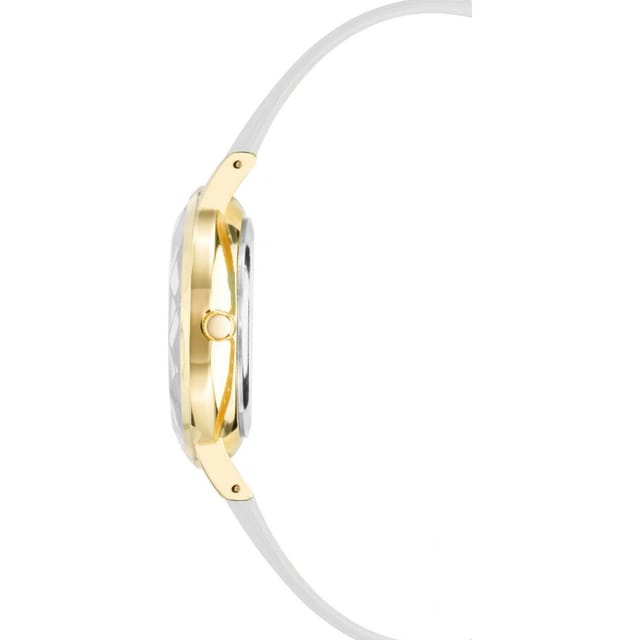 Juicy Couture Juicy Couture Women's JC1326GPWT 34mm Quartz Watch in White - 2