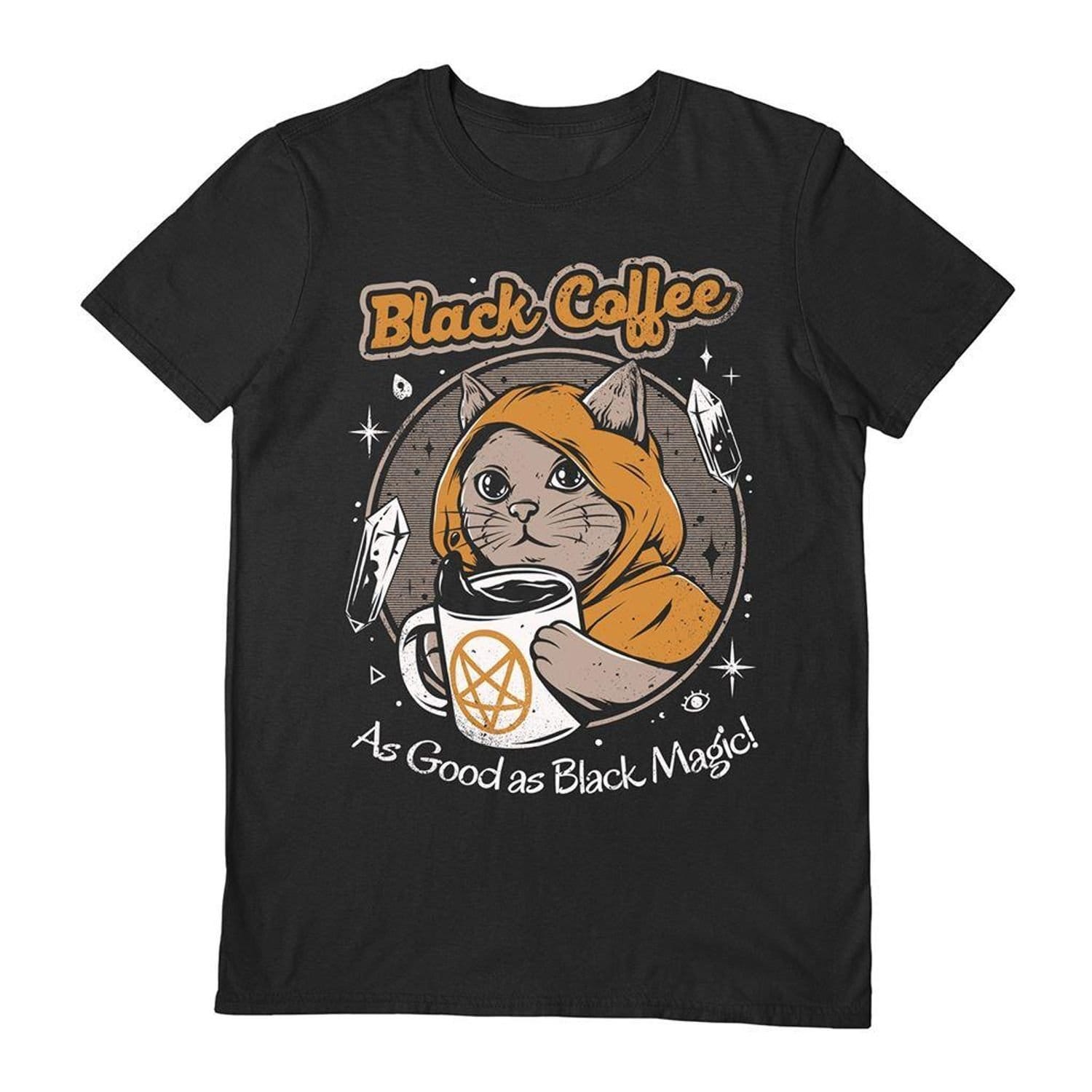 Ilustrata Men's Black Coffee T-Shirt